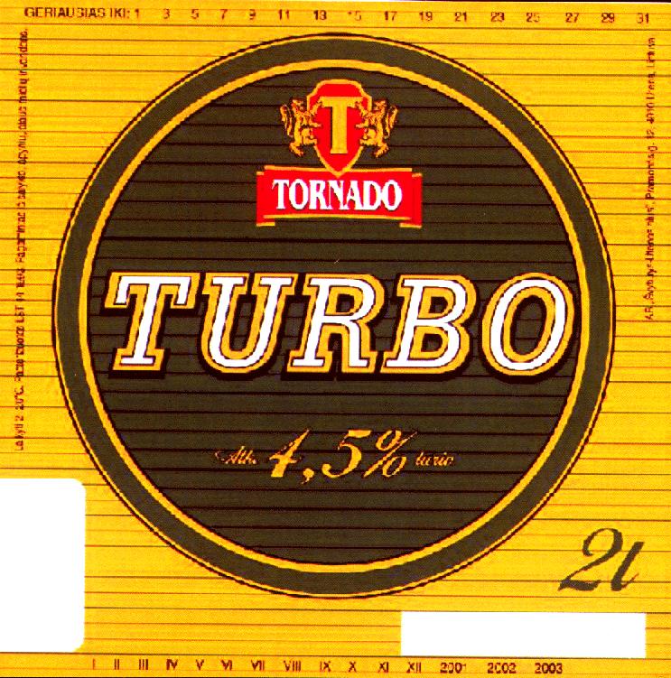 Prekės ženklas: TORNADO TURBO